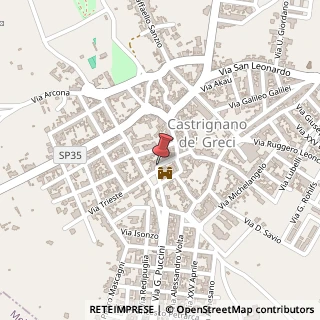 Mappa Via Vittorio Emanuele, 40, 73020 Castrignano de' Greci, Lecce (Puglia)