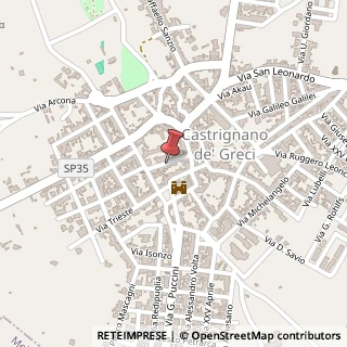 Mappa Via Immacolata, 11, 73020 Castrignano de' Greci, Lecce (Puglia)