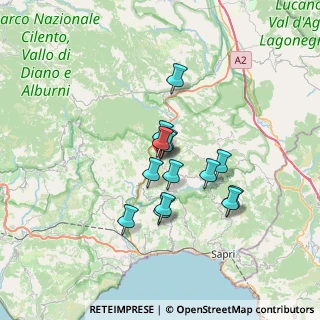 Mappa Via Nazionale, 84030 Caselle In Pittari SA, Italia (5.42571)