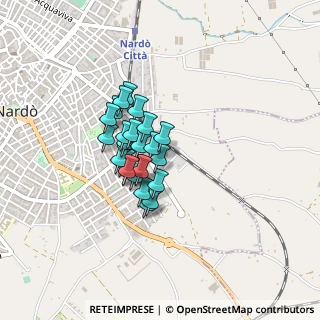 Mappa Via Bachelet, 73048 Nardò LE, Italia (0.292)