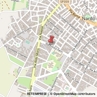 Mappa Via Ferri, 31, 73048 Nardò, Lecce (Puglia)