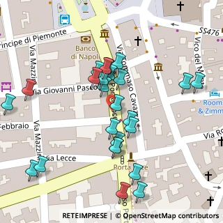 Mappa Corso Porta Luce, 73013 Galatina LE, Italia (0.04615)