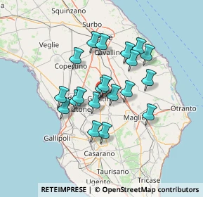 Mappa Via Robertini, 73013 Galatina LE, Italia (11.7545)
