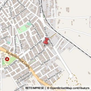 Mappa Via San Severino, 62, 73048 Nardò, Lecce (Puglia)