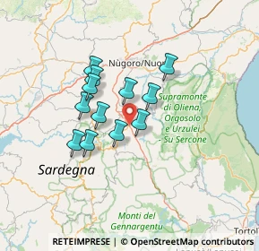 Mappa Strada Provinciale, 08024 Mamoiada NU, Italia (10.95667)