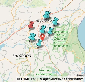 Mappa Strada Provinciale, 08024 Mamoiada NU, Italia (11.07333)