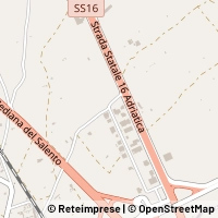 Карта Corigliano d'Otranto