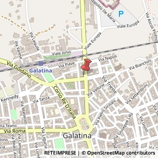 Mappa Corso Armando Diaz, 130, 73013 Galatina, Lecce (Puglia)