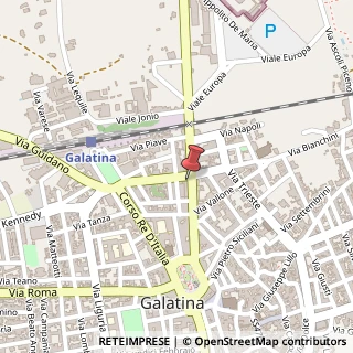 Mappa Corso Armando Diaz, 116, 73013 Galatina, Lecce (Puglia)