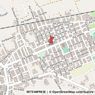 Mappa Via di Soleto, 192, 73013 Galatina, Lecce (Puglia)