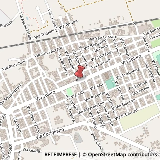 Mappa Via soleto, 73013 Galatina, Lecce (Puglia)