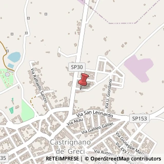 Mappa Piazzetta Enrico Fermi, 14, 73020 Cavallino, Lecce (Puglia)