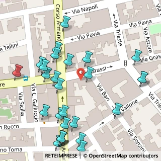 Mappa Corso Armando Diaz, 73013 Galatina LE, Italia (0.08571)