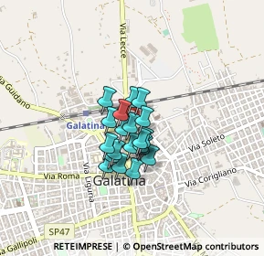 Mappa Corso Armando Diaz, 73013 Galatina LE, Italia (0.265)