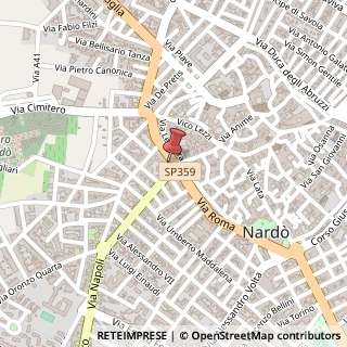 Mappa Via Roma, 14, 73048 Nardò, Lecce (Puglia)