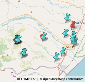 Mappa Via Lucania, 75026 Rotondella MT, Italia (5.113)