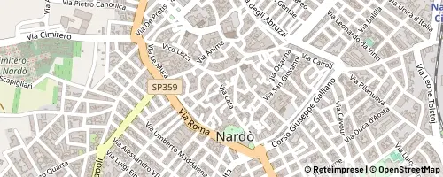 Mappa Nardò