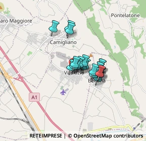 Mappa Via A. Russo, 81041 Vitulazio CE, Italia (1.078)