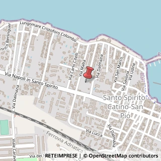 Mappa Via Malta, 7/B, 70127 Bari, Bari (Puglia)