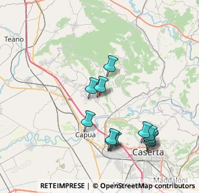 Mappa Via Luigi Pirandello, 81041 Bellona CE, Italia (8.20083)