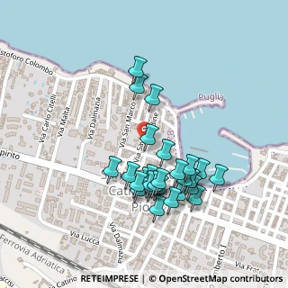 Mappa Via Udine, 70127 Bari BA, Italia (0.21481)
