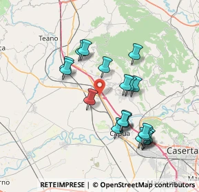 Mappa Svincolo, 81050 Pastorano CE, Italia (7.5225)