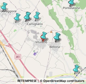 Mappa Via P. Lagnese, 81041 Vitulazio CE, Italia (2.78)