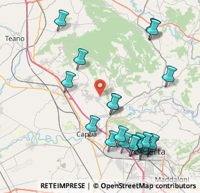 Mappa Via A. Diaz, 81041 Bellona CE, Italia (9.9805)