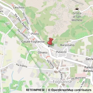 Mappa Via Palazzo, 3, 82030 Foglianise, Benevento (Campania)