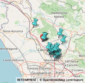 Mappa Via Petrarca, 81041 Vitulazio CE, Italia (11.54444)