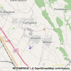 Mappa Vitulazio