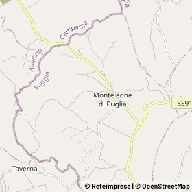 Mappa Monteleone di Puglia