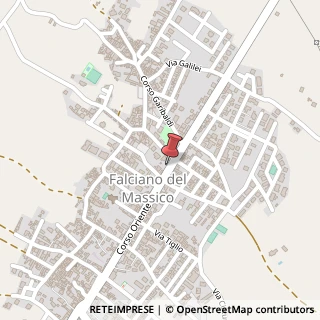Mappa Via Crocelle, 15, 81030 Falciano del Massico, Caserta (Campania)