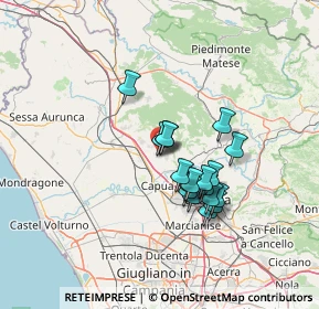 Mappa Via G. Garibaldi, 81041 Vitulazio CE, Italia (11.50611)