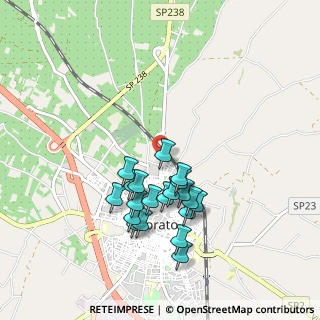 Mappa Via Ruggero Leoncavallo, 70033 Corato BA, Italia (0.9)