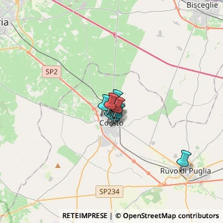 Mappa Via Ruggero Leoncavallo, 70033 Corato BA, Italia (1.33727)
