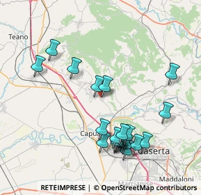 Mappa Via di Lello Caporale, 81041 Bellona CE, Italia (8.811)