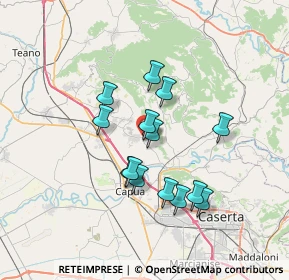 Mappa Via di Lello Caporale, 81041 Bellona CE, Italia (6.23571)