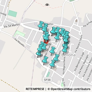Mappa Via di Lello Caporale, 81041 Bellona CE, Italia (0.16207)