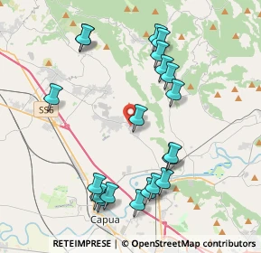 Mappa Via di Lello Caporale, 81041 Bellona CE, Italia (4.5445)