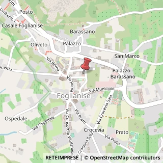 Mappa Via Roma, 38, 82030 Foglianise, Benevento (Campania)