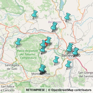 Mappa 82030 Foglianise BN, Italia (8.8285)