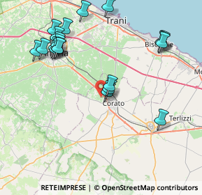 Mappa Strada Esterna Scannagatta, 70033 Corato BA, Italia (9.8025)