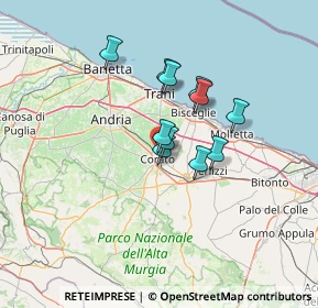 Mappa Via degli Orti, 70033 Corato BA, Italia (9.88182)