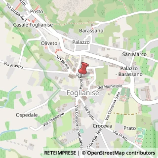 Mappa Via Roma, 34, 82030 Foglianise, Benevento (Campania)