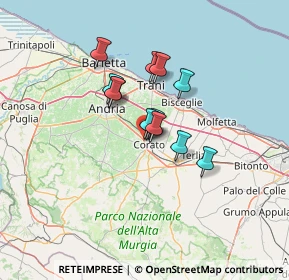 Mappa Via Corato, 70033 Corato BA, Italia (9.13)