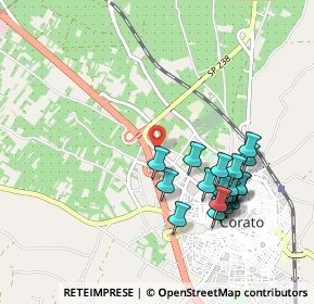 Mappa Via Corato, 70033 Corato BA, Italia (1.0575)