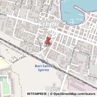 Mappa Via mossa conte 34, 70050 Bari, Bari (Puglia)