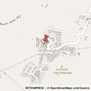 Mappa Via Lombardia, 7, 07028 San Pasquale OT, Italia, 07029 Tempio Pausania, Olbia-Tempio (Sardegna)