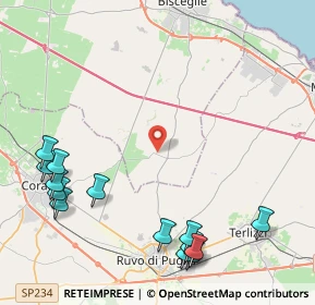 Mappa S.P. 23 km 9, 76011 Bisceglie BT, Italia (6.075)